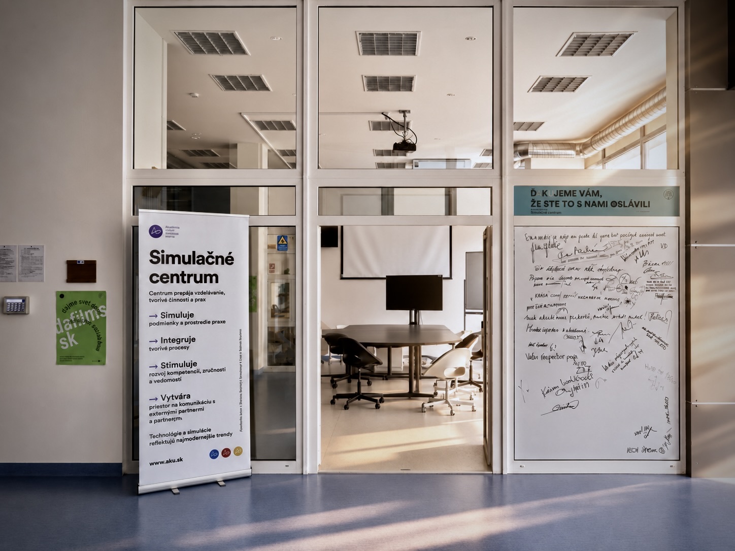 Vstup do Simulačného centra ART3